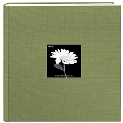 Pioneer DA-500CBF/SG Fotoalbum met extra grote capaciteit, 4 "x 6", salie groen Pioneer DA-500CBF/SG Fotoalbum met extra grote capaciteit, 4 "x 6", salie groen