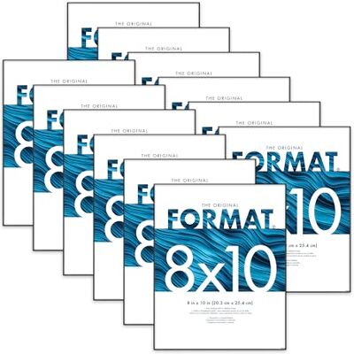 MCS Format Fotolijst 20,3 x 25,4 cm, zwart, houtnerf, vierkante fotolijst voor foto's, posters en kunstdrukken (12 stuks) MCS Format Fotolijst 20,3 x 25,4 cm, zwart, houtnerf, vierkante fotolijst voor foto's, posters en kunstdrukken (12 stuks)