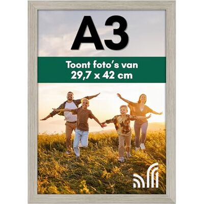 Americanflat A3 Fotolijst met Schokbestendig Glas 29,7x42 cm Fotolijst Gemaakt van Samengesteld Hout voor Verticale of Horizontale Muurweergave Moderne Lijst voor Posters & Foto’s Drijfhout Americanflat A3 Fotolijst met Schokbestendig Glas 29,7x42 cm Fotolijst Gemaakt van Samengesteld Hout voor Verticale of Horizontale Muurweergave Moderne Lijst voor Posters & Foto’s Drijfhout