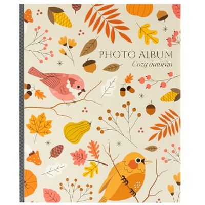 Grupo Erik Fotoalbum 13 x 20 cm Cozy Autumn – 48 hoezen en zachte omslag fotoalbum voor kinderen Grupo Erik Fotoalbum 13 x 20 cm Cozy Autumn – 48 hoezen en zachte omslag fotoalbum voor kinderen