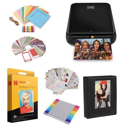 Kodak - Kodak Step Directe Printer - Draadloze Mobiele Foto Printer - Draagbaar - Hoge Kwaliteit Afdrukken Kodak - Kodak Step Directe Printer - Draadloze Mobiele Foto Printer - Draagbaar - Hoge Kwaliteit Afdrukken