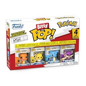 Funko Bitty Pop! Pokemon Charmander 4 stuks mysterie minifiguur als verrassing – 2,2 cm verzamelbaar – stapelbaar rek inbegrepen Funko Bitty Pop! Pokemon Charmander 4 stuks mysterie minifiguur als verrassing – 2,2 cm verzamelbaar – stapelbaar rek inbegrepen