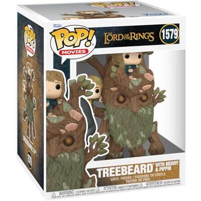 Funko POP! Super: LOTR Pippin Took Treebeard With Mary & Pip Lord Of the Rings Verzamelbare Vinyl Figuur Cadeau Idee Officiële Merchandise -Filmliefhebbers Funko POP! Super: LOTR Pippin Took Treebeard With Mary & Pip Lord Of the Rings Verzamelbare Vinyl Figuur Cadeau Idee Officiële Merchandise -Filmliefhebbers