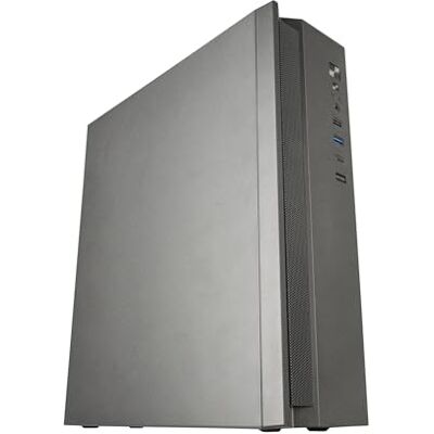 Tacens Anima ACSLIM500, MicroATX PC-behuizing, Slim Dual Horizontaal of Verticaal Ontwerp, TFX 500W Voeding, Voorpaneel met Airflow Rooster, Ultracompacte Mini-Toren met USB-C en USB 3.0, Zwart Tacens Anima ACSLIM500, MicroATX PC-behuizing, Slim Dual Horizontaal of Verticaal Ontwerp, TFX 500W Voeding, Voorpaneel met Airflow Rooster, Ultracompacte Mini-Toren met USB-C en USB 3.0, Zwart