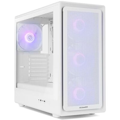 Xtreme HUMMER AERO Miditower ATX/M-ATX/ITX, inclusief 4x 140mm ARGB PWM-fans, mesh voorkant, gehard glas, USB-C/3.0, 420mm GPU-steun, magnetisch filter Xtreme HUMMER AERO Miditower ATX/M-ATX/ITX, inclusief 4x 140mm ARGB PWM-fans, mesh voorkant, gehard glas, USB-C/3.0, 420mm GPU-steun, magnetisch filter