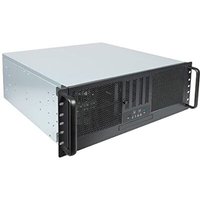 Unykach Serverbehuizing UK4329 formaat 4U 19 inch ATX achtergrond 485 mm, 1 USB 3.0, 1 USB type C, 1 ODD-sleuf voor optische apparaten, 3 sleuven 5,25 inch, 4 sleuven 3,5 inch en 1 2,5 inch sleuf Unykach Serverbehuizing UK4329 formaat 4U 19 inch ATX achtergrond 485 mm, 1 USB 3.0, 1 USB type C, 1 ODD-sleuf voor optische apparaten, 3 sleuven 5,25 inch, 4 sleuven 3,5 inch en 1 2,5 inch sleuf