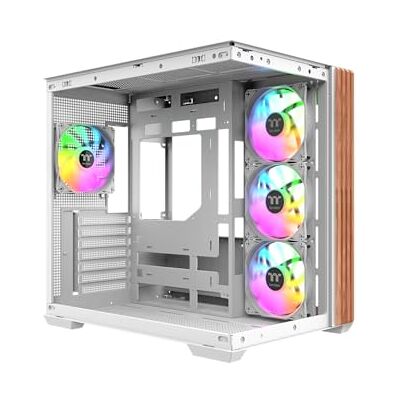 Thermaltake View 380 WS ARGB Mid Tower Chassis Snow Thermaltake View 380 WS ARGB Mid Tower Chassis Snow