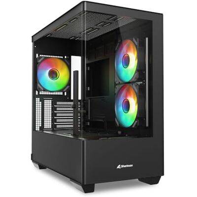 Sharkoon Elite Shark CM100, Micro ATX, pc-behuizing Sharkoon Elite Shark CM100, Micro ATX, pc-behuizing