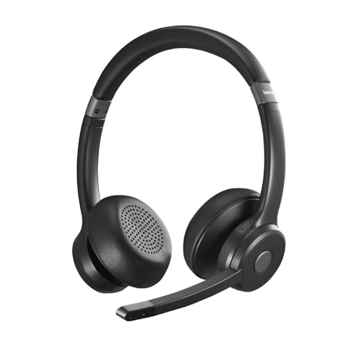 Hama Bluetooth®-headset BT700, met microfoon, draadloos, voor PC, mobiele telefoon, zwart