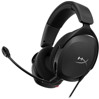 HyperX Cloud Stinger 2 Core Lichtgewicht PC Gaming Hoofdtelefoon met Roterende Microfoon om te Dempen met Geluid DTS Hoofdtelefoon: X Ruimtelijke Audio, 40mm Drivers HyperX Cloud Stinger 2 Core Lichtgewicht PC Gaming Hoofdtelefoon met Roterende Microfoon om te Dempen met Geluid DTS Hoofdtelefoon: X Ruimtelijke Audio, 40mm Drivers