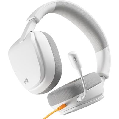 GLORIOUS GHS Eternal Stereo Gaming Headset Wit Formaat Custom-Tuned Gekantelde Drivers, Verstelbare Kristalheldere Afneembare Mic, 3.5mm Aansluiting, Duurzaam Traagschuim Comfort GLORIOUS GHS Eternal Stereo Gaming Headset Wit Formaat Custom-Tuned Gekantelde Drivers, Verstelbare Kristalheldere Afneembare Mic, 3.5mm Aansluiting, Duurzaam Traagschuim Comfort