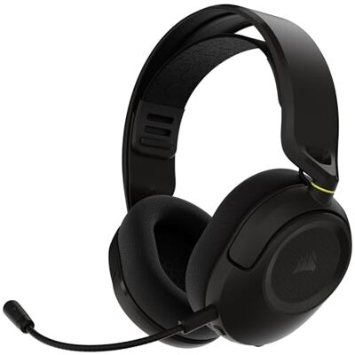 Corsair HS35 v3 Draadloze Gamingheadset met Microfoon – Zwart (Carbon) 2,4 GHz & Bluetooth (PC/PS5/PS4/Switch/Mac/Mobiel), Lichtgewicht en Comfortabel, Dolby Atmos Corsair HS35 v3 Draadloze Gamingheadset met Microfoon – Zwart (Carbon) 2,4 GHz & Bluetooth (PC/PS5/PS4/Switch/Mac/Mobiel), Lichtgewicht en Comfortabel, Dolby Atmos