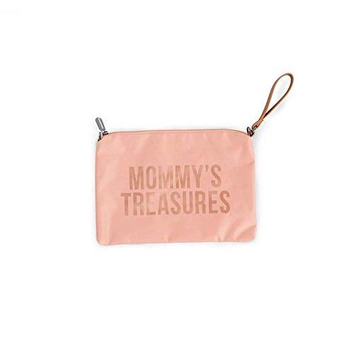 Childhome Babytasje babyverzorgingszakje mamma clutch 33 x 23 x 3 cm roze