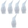 Abaodam 5Pcs Schoner Neuszuiger Voor Baby Sucker Voor Baby Pasgeboren Neus Sucker Baby Neus Sucker Baby Neuszuiger Baby Neus Sucker Handleiding Silicagel Baby Producten Kind