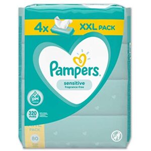 Pampers Vochtige doekjes Sensitive, 3 x 4 x 80 doekjes (960 doekjes)