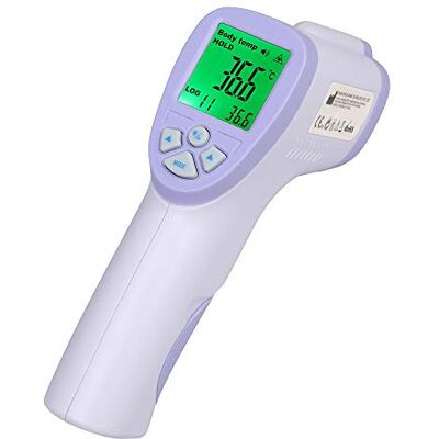 VCARE -IRTH Contactless Infrarood Voorkopthermometer, 132 g VCARE -IRTH Contactless Infrarood Voorkopthermometer, 132 g
