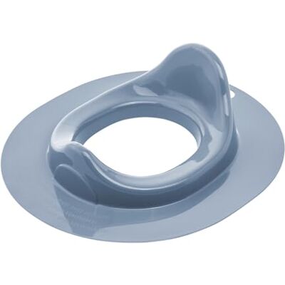 Rotho Babydesign Bella Bambina toiletbril Kinder toiletbril in blauw Duurzame toiletbril voor kinderen met antislip ontwerp Rotho Babydesign Bella Bambina toiletbril Kinder toiletbril in blauw Duurzame toiletbril voor kinderen met antislip ontwerp