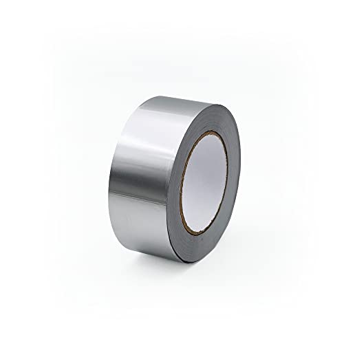 Intelmann Aluminium tape 50 mm x 45 m hittebestendig stoomscherm aluminium tape van