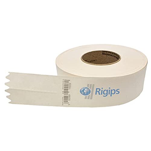 Rigips ® Papieren voegstrip [52mm x 23m rol] papieren wapeningsstrips scheurvast   voegband voor gipsplaten in gipsplaten in gipsplaten