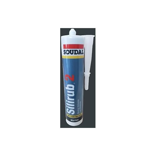 Soudal Antracietgrijs gekleurde siliconen afdichting RAL 7016 310 ml premium siliconen afdichtmiddel