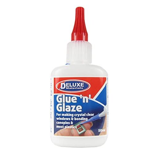 Deluxe Materials Deluxe Glue n Glaze voor materialen, 50 ml # DLXAD055
