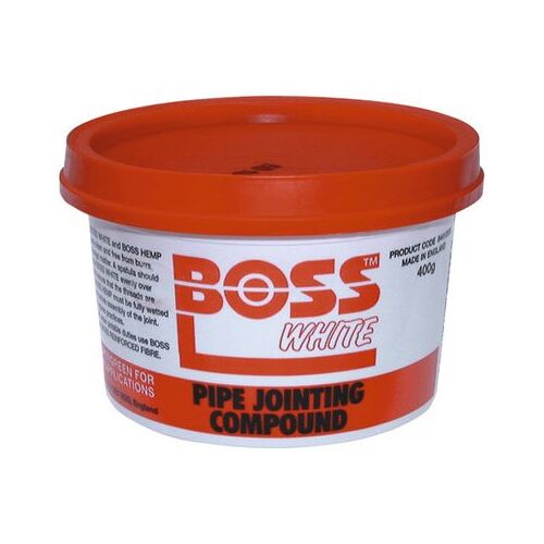 Other BOSS WHITE JOINTING PASTE 400GRM TUB Wit (voegverbindingen en afdichtingsmiddelen)