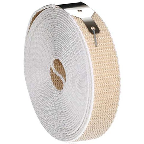 Schellenberg 34304 Band-fix rolluikband, reparatieset, vervanging van defecte rolluikriemen zonder de rolluikkast te openen, complete set, MAXI 23 m, Beige