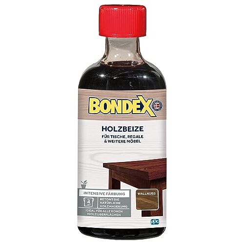 Bondex Houtbeits, onbehandeld, walnoot, 0,25 kg