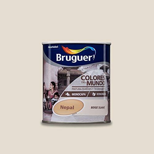 Bruguer C. Wereld – Geribbelde Plast Nepal beige zachte C. Wereld 750 ml