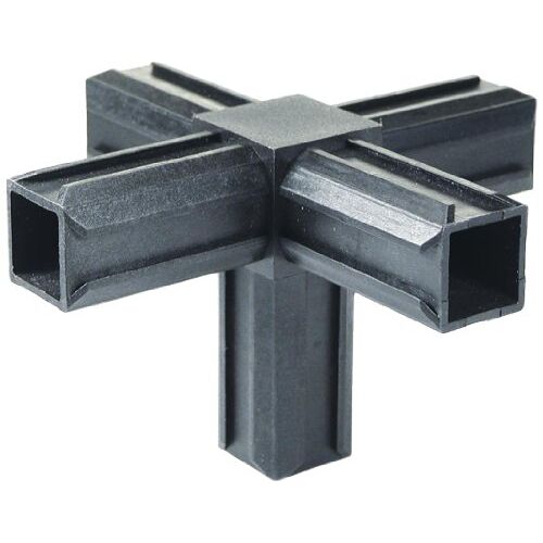 GAH-Alberts XD buisconnector met een brede rechthoekige uitgang 20 x 20 x 1,5 mm