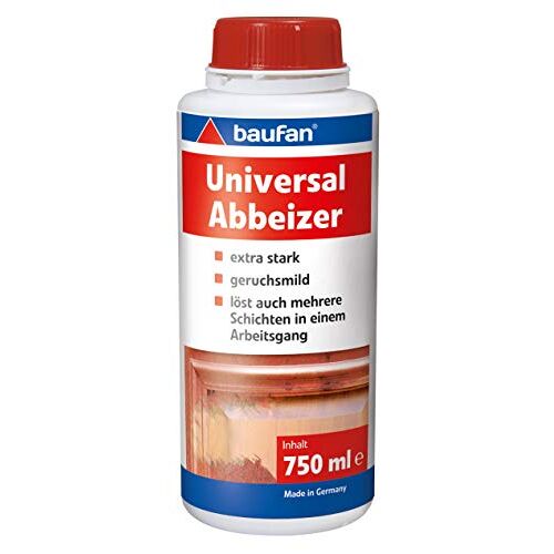 Baufan Universele afbijtmiddel, extra sterk en geurmild, 750 ml, transparant, 006902008