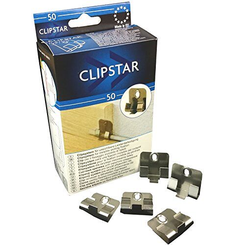 Trecor Clipstar bevestigingsclip voor plint (bevestigingsclip voor plint, bevestigingsclip)