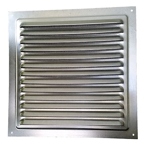 ERA Ventilatierooster van metaal met insectenbescherming, ventilatierooster, afvoerlucht-/toevoeropening