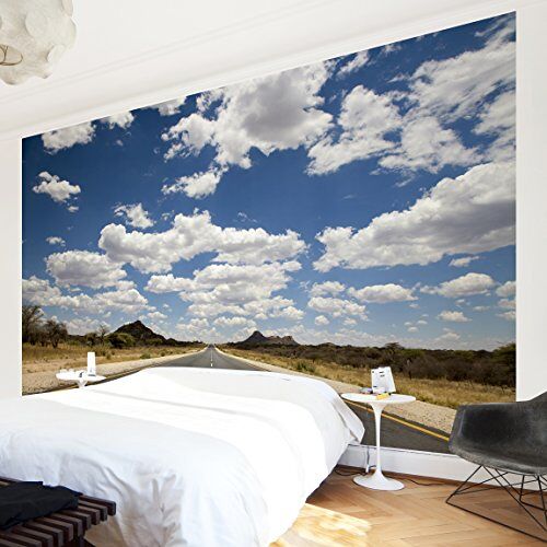 Apalis 94786 vliesbehang Route 66 fotobehang breed, vliesfotobehang wandbehang HxB: 320 x 480 cm blauw