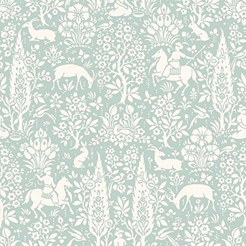 CWV Wallcoverings Dierenprint behang konijn bos liefde bloemen vogels bloemen bloemen bloemen duc