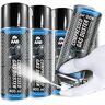 AABCOOLING AAB Compressed Gas Duster Freezing Spray 400ml Set of 4 Deep Freeze Spray, Freezer Spray, Pipe Freeze Spray, Frost Spray, Pipe Freezing Kit, Freezes Down to -50*C