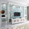 XLMING Behangchinese Behang Met Bloemen En Vogels In De Slaapkamer Woonkamer Koele Tv Achtergrond 3D Behang Woonkamer TV Slaapkamer Bedroom Decoration Living Room Bank-200cm×140cm