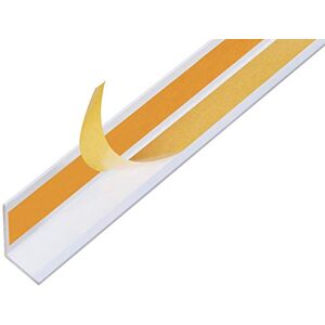 Alberts 433512 hoekprofiel zelfklevend aluminium, wit 1000 x 20 x 20 mm Alberts 433512 hoekprofiel zelfklevend aluminium, wit 1000 x 20 x 20 mm