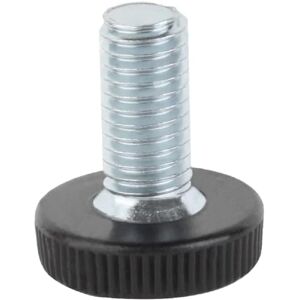 Alberts 426873 stelschroef voor schroefdraaddoppen voor het in de hoogte verstellen van ronde buizen kunststof, met stalen schroefdraad draadlengte 20 mm Alberts 426873 stelschroef voor schroefdraaddoppen voor het in de hoogte verstellen van ronde buizen kunststof, met stalen schroefdraad draadlengte 20 mm