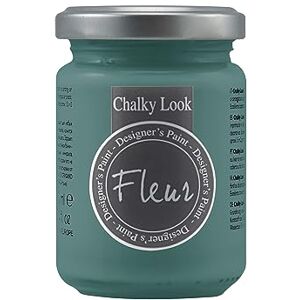 FLEUR DESIGNER'S PAINT Fleur Paint 12089 mineraalverf op waterbasis, 130 ml, vanity blue FLEUR DESIGNER'S PAINT Fleur Paint 12089 mineraalverf op waterbasis, 130 ml, vanity blue