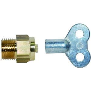 BOUTTE Boutt 1856236 C5+CLE4 Vierkante Hoofd Radiator Bleeder 4 Vernikkeld 05 x 10 met Sleutel BOUTTE Boutt 1856236 C5+CLE4 Vierkante Hoofd Radiator Bleeder 4 Vernikkeld 05 x 10 met Sleutel