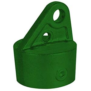 Alberts 655112 schoorkapje aluminium, groene kunststof coating voor buis-Ø 42 mm Alberts 655112 schoorkapje aluminium, groene kunststof coating voor buis-Ø 42 mm