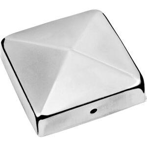 Connex Paalkappen 70 x 70 mm zonder bol, materiaal: roestvrij staal A2, 1 stuk, HV4320 Connex Paalkappen 70 x 70 mm zonder bol, materiaal: roestvrij staal A2, 1 stuk, HV4320