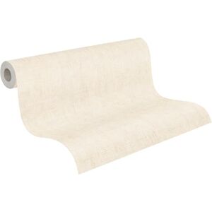 A.S. Création Livingwalls Vliesbehang met textielstructuur in beige, grijs effen behang 10,05 m x 0,53 m effen behang door COSMOPOLITAN 791096 A.S. Création Livingwalls Vliesbehang met textielstructuur in beige, grijs effen behang 10,05 m x 0,53 m effen behang door COSMOPOLITAN 791096