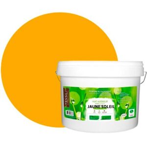 BOX DECO COULEURS Natura muurverf, milieuvriendelijk, mat, voor binnen, 10 l/130 m², zonnegeel BOX DECO COULEURS Natura muurverf, milieuvriendelijk, mat, voor binnen, 10 l/130 m², zonnegeel