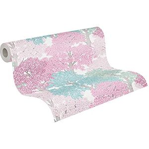 Architects Paper Bos Behang Floral Impression Vliesbehang 10.05 m x 0.53 m Roze Blauw Wit Gemaakt in duitsland 377535 37753-5 Architects Paper Bos Behang Floral Impression Vliesbehang 10.05 m x 0.53 m Roze Blauw Wit Gemaakt in duitsland 377535 37753-5