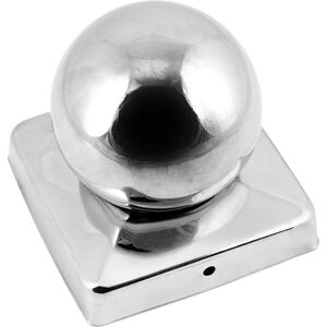 Connex HV4323 Paaldoppen NIRO 90x90 met bal, 90 x 90 mm Connex HV4323 Paaldoppen NIRO 90x90 met bal, 90 x 90 mm