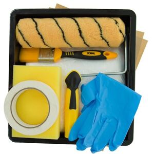 CORAL Tools 10305 9 inch taak partner compleet decoreren projectbox met rol borstel meerkleurig (11-delig) CORAL Tools 10305 9 inch taak partner compleet decoreren projectbox met rol borstel meerkleurig (11-delig)