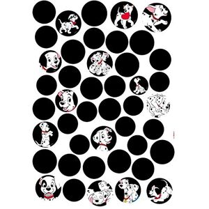 KOMAR Kinder Muursticker 101 Dalmatieren - 50x70cm - kleurrijk KOMAR Kinder Muursticker 101 Dalmatieren - 50x70cm - kleurrijk