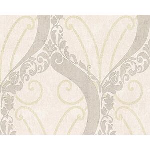 A.S. Création Vliesbehang Soraya behang neo barok 10,05 m x 0,53 m beige metallic Made in Germany 305863 30586-3 A.S. Création Vliesbehang Soraya behang neo barok 10,05 m x 0,53 m beige metallic Made in Germany 305863 30586-3